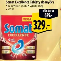 Albert Somat Excellence Tablety do myčky nabídka