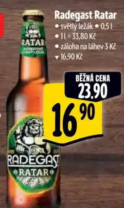 Albert Radegast Ratar nabídka