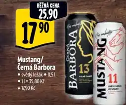 Albert Mustang/ Černá Barbora nabídka