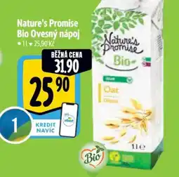 Albert Nature's Promise Bio Ovesný nápoj nabídka