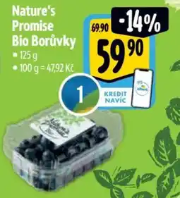 Albert Nature's Promise Bio Borůvky nabídka