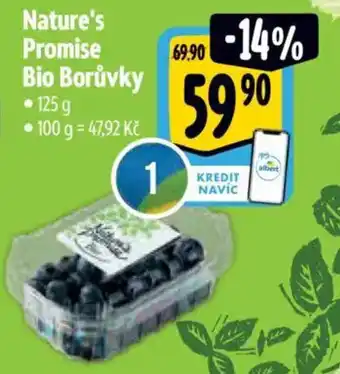 Albert Nature's Promise Bio Borůvky nabídka