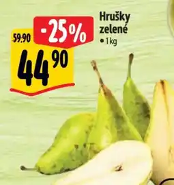 Albert Hrušky zelené nabídka