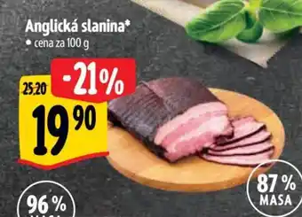 Albert Anglická slanina nabídka