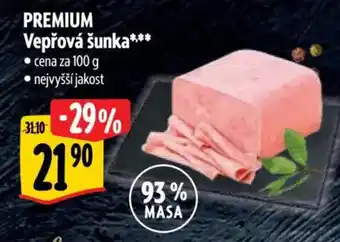 Albert PREMIUM Vepřová šunka nabídka