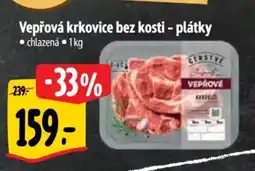 Albert Vepřová krkovice bez kosti - plátky nabídka