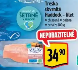 Albert Treska skvrnitá Haddock - filet nabídka