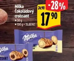 Albert Milka Čokoládový croissant nabídka