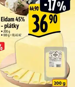 Albert Eidam 45% - plátky nabídka