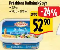 Albert Président Balkánský sýr nabídka