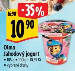 Albert Olma Jahodový jogurt nabídka