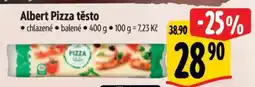Albert Albert Pizza těsto nabídka