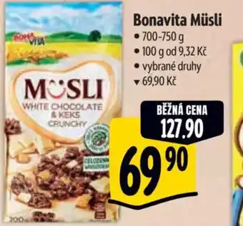 Albert Bonavita Müsli nabídka