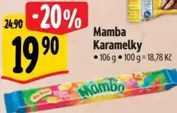 Albert Mamba Karamelky nabídka