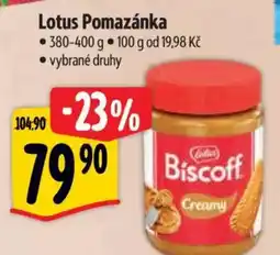 Albert Lotus Pomazánka nabídka