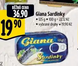 Albert Giana Sardinky nabídka