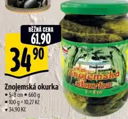 Albert Znojemská okurka nabídka