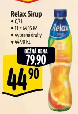 Albert Relax Sirup nabídka