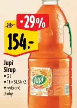 Albert Jupí Sirup nabídka