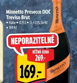 Albert Mionetto Prosecco DOC Treviso Brut nabídka