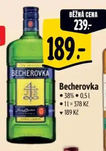 Albert Becherovka nabídka