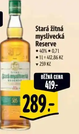 Albert Stará žitná myslivecká Reserve nabídka