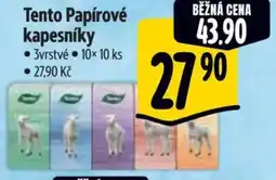 Albert Tento Papírové kapesníky nabídka