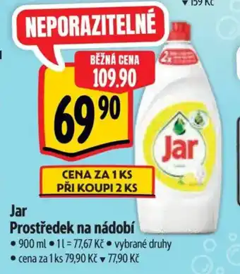 Albert Jar Prostředek na nádobí nabídka