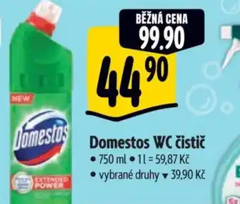 Albert Domestos WC čistič nabídka