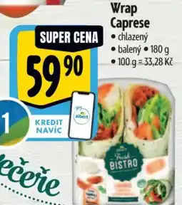 Albert Wrap Caprese nabídka