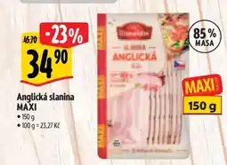 Albert Anglická slanina MAXI nabídka