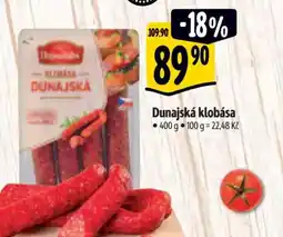 Albert Dunajská klobása nabídka