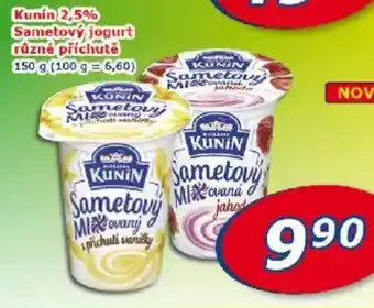 ESO MARKET Kunin 2,5% Sametový jogurt nabídka