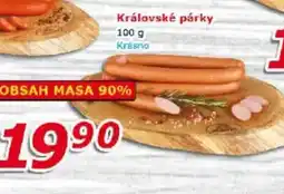 ESO MARKET Královské párky nabídka