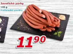 ESO MARKET Javořické párky nabídka