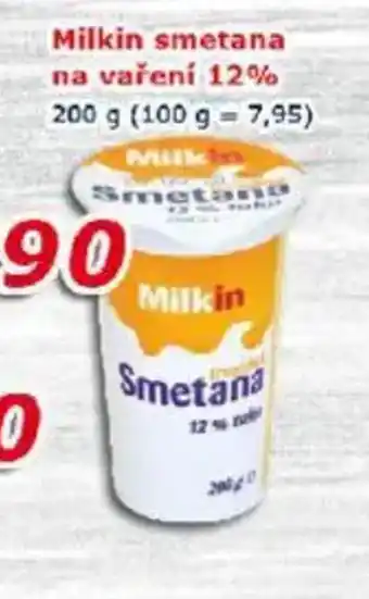 ESO MARKET Milkin smetana na vareni 12% nabídka