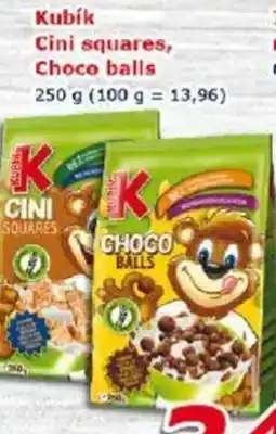 ESO MARKET Kubík Cini squares, Choco balls nabídka