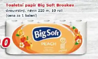 ESO MARKET Toaletní papír Big Soft Broskev nabídka