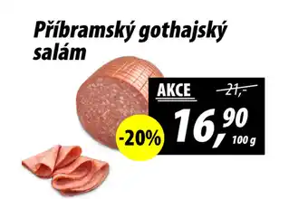 ZEMAN Příbramský gothajský salám nabídka