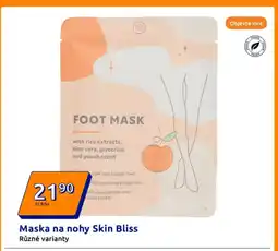 Action Maska na nohy Skin Bliss nabídka