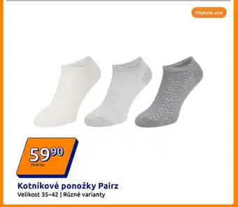 Action Kotníkové ponožky Pairz nabídka