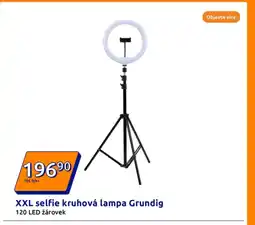 Action XXL selfie kruhová lampa Grundig nabídka