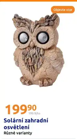 Solární zahradní osvětlení