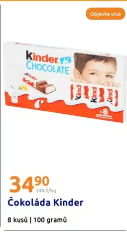 Action Čokoláda Kinder nabídka