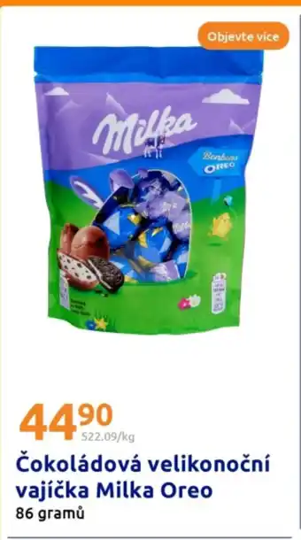 Action Čokoládová velikonoční vajíčka Milka Oreo nabídka