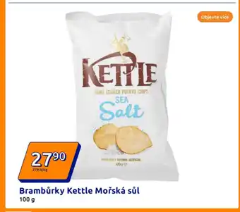 Action Brambůrky Kettle Mořská sůl nabídka