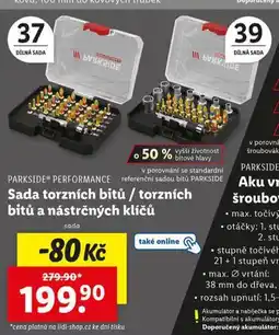 Lidl Sada torzních bitů nabídka