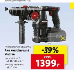 Lidl Aku kombinované kladivo nabídka