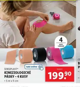 Lidl Kineziologické pásky nabídka