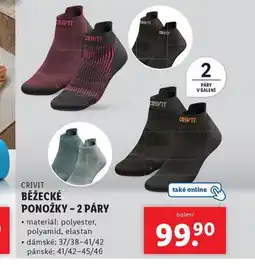 Lidl Běžecké ponožky nabídka